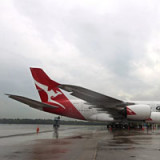 Australische Qantas leidet unter Europas Baisse