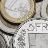 Auffälliger Anstieg des Euro-Franken-Kurses