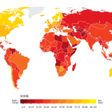 Europa ist am wenigsten korrupt.