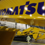 Komatsus China-Flaute