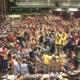 In der grössten Arena des Kapitalismus wird es still