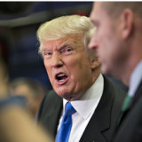 Trump und Clinton legen in TV-Duell die Handschuhe ab