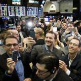 Anleger im Stimmungshoch