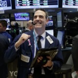 Die US-Börse in Festlaune