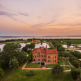 Allein in der Lagune von Venedig