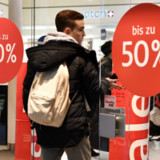 Schweizer Detailhandel wieder rückläufig