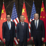 China giftelt zum Ende der Gesprächsrunde gegen Trump