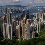 Der Himmel über Hongkong verdüstert sich