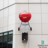 Weber Grill holt sich frische Kohle