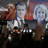 Macron in erster Runde vor Le Pen