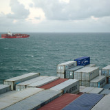 Staus der Containerschiffe erreichen die Nordsee