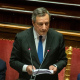Regierungschef Draghi reicht Rücktritt ein