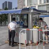 Chinas Dienstleister leiden unter Coronamassnahmen